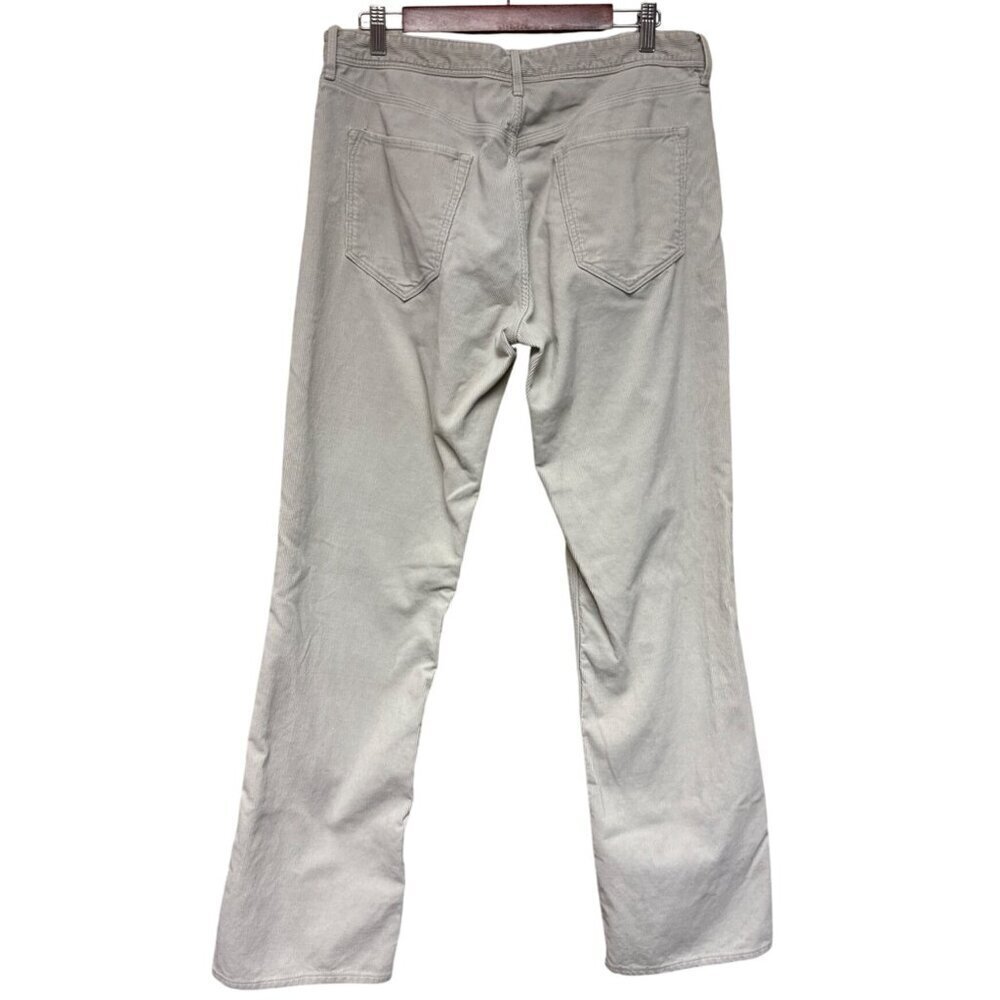 Banana Republic Men's Pants Straight Fit Tan Corduroy Pima Cotton Size 34 - Picture 4 of 9